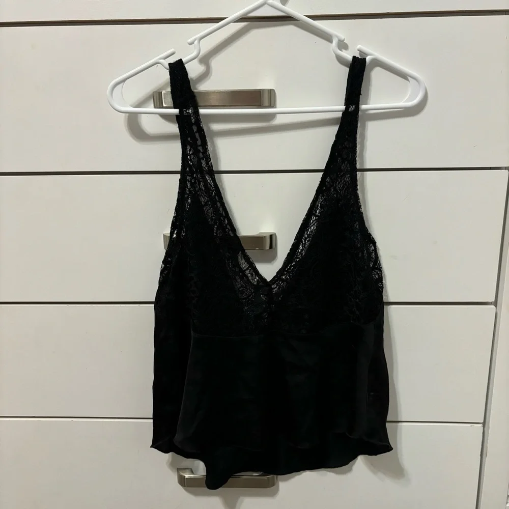 Free People In My Head Silk Satin Tank NWT - Picture 3 of 7